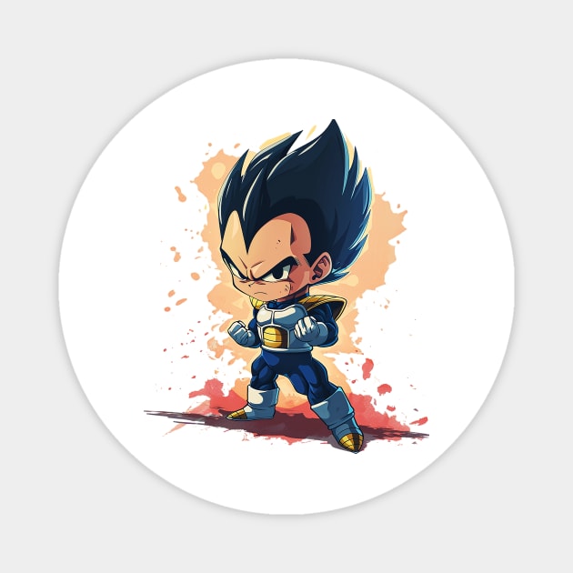 vegeta Magnet by pokermoment